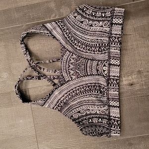 EUC Lululemon Energy bra, rare mandala pattern, size 10